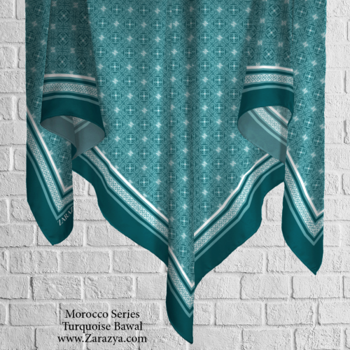 Morocco Series Turquoise Bawal